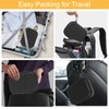 Bukere Travel Sunglasses Organizer Case, PU Leather Adjustable Slots for