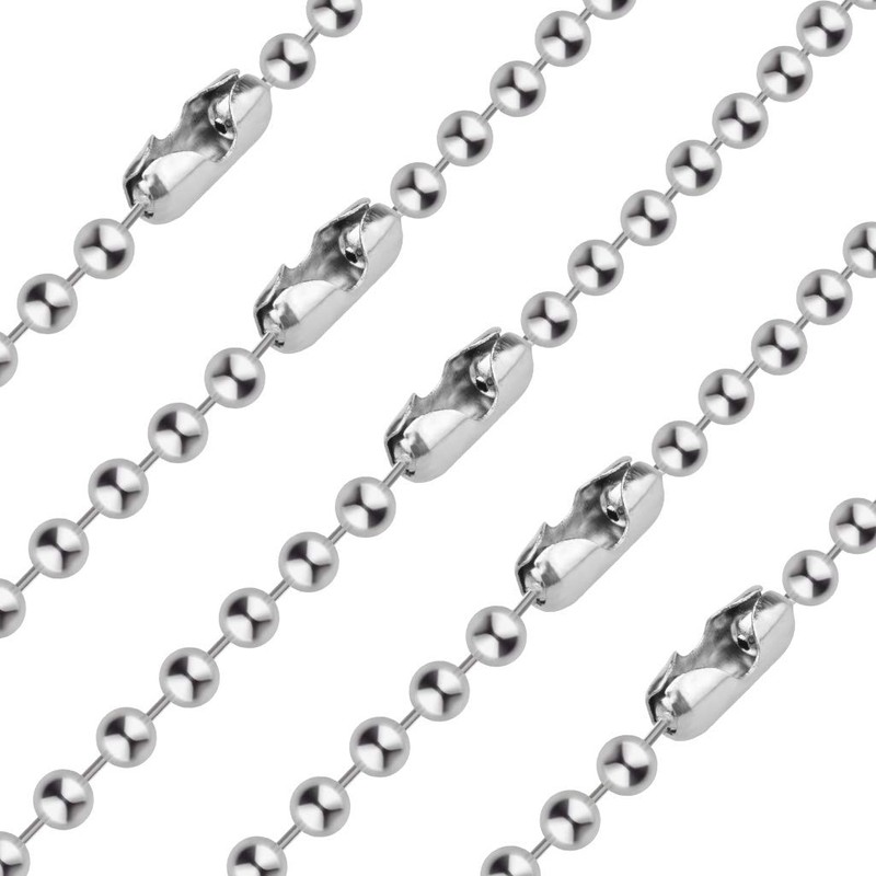 Beaded Pull Chain Extension with Connector, 20 Feet Beaded Roller