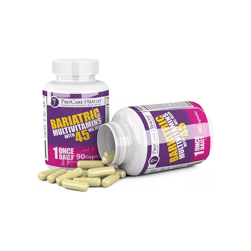 Procare Health Bariatric Multivitamin | Capsule | 45mg | 90
