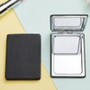 BIMIGET Compact Mirror for Men, Women and Girls, Black Travel