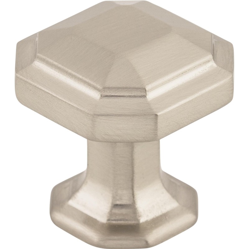 Top Knobs TK286PC Chareau Collection 1-1/8" Emerald Knob, Polished Chrome