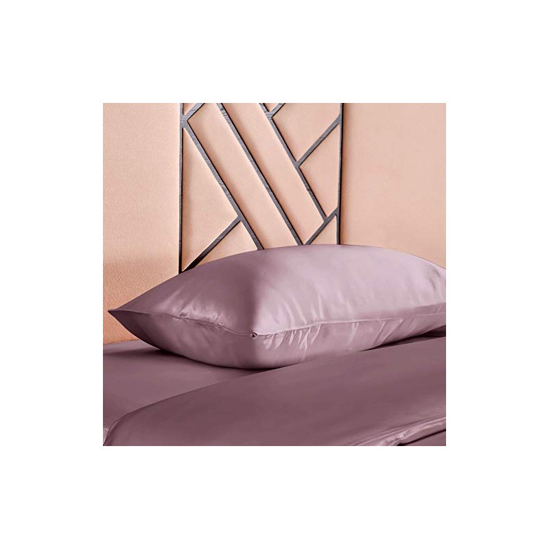 THXSILK 100% 19 Momme Silk Pillowcase Cushion Cover with Zip