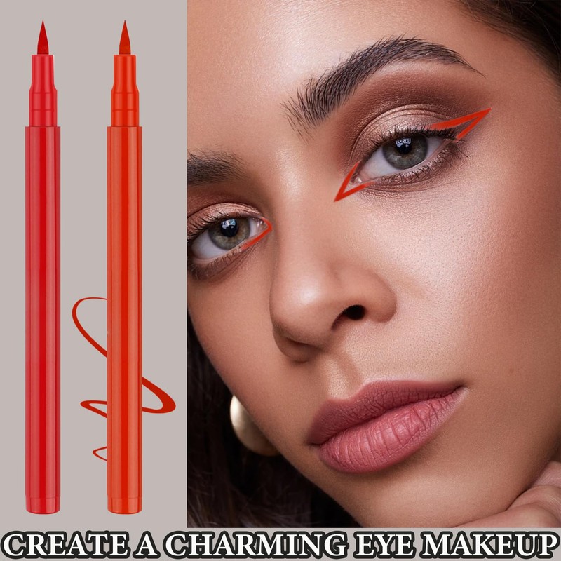 12 PCS Eyeliner Pencils,Professional Long Lasting Waterproof Makeup Pencils,Highly Pigmented