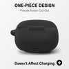 Geiomoo Silicone Case for JBL Vibe Beam, Protective Cover with