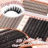 Seeklip Lash Clusters 147 Pcs 13-19mm Manga Eyelash Clusters &