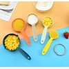 Viwehots Measuring Cups and Spoons Set, Plastic Measuring Cup Set,