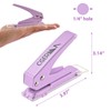 Single Hole Puncher,1/4" Hole Punch,50% Labor Savings, Heavy Duty Hole