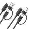 Itramax 2-in-1 Charging Cable for Garmin 4FT 2Pack,Charging Cord for