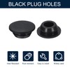 uxcell 10pcs Hole Plug 7/16 Inch (11mm) Button Plugs Fit