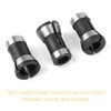 6 Pieces Collet Adapter, Steel Router Collet 6mm 6.35mm 8mm