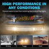 autofans Left & Right Fog Lights w/Bulbs For 1988 1989-2000