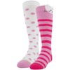 Gold Toe Girl's Fuzzy Faces Kitty Knee High Socks, 2