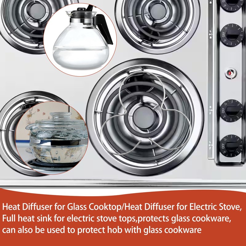Heat Diffuser for Glass Cooktop/Heat Diffuser for Electric Stove,Full heat