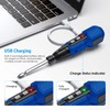 AMIR Power Screwdriver Cordless Rechargeable, Electric Screwdriver Sets, Portable Automatic