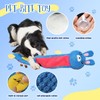 Zaruatu Squeak Dog Toys Interactive Chew & Puzzle Toy for