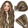 Easyouth Brown Micro Ring Extensions Highlighted Micro Ring Real Hair