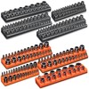 Magnetic Socket Organizer Holder Set – 8-Piece Tool Organizers Including