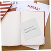 CAXUSD 400pcs Office Memo Pad Non-Sticky Blank Memo Cube Refill