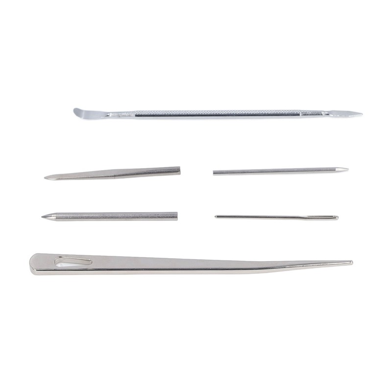 6PCS Paracord Stitching Set Stainless Steel Lacing Needles Smoothing Tool