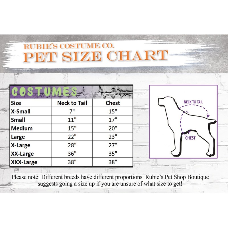 Rubie's Gold Fish Dog Costume, M