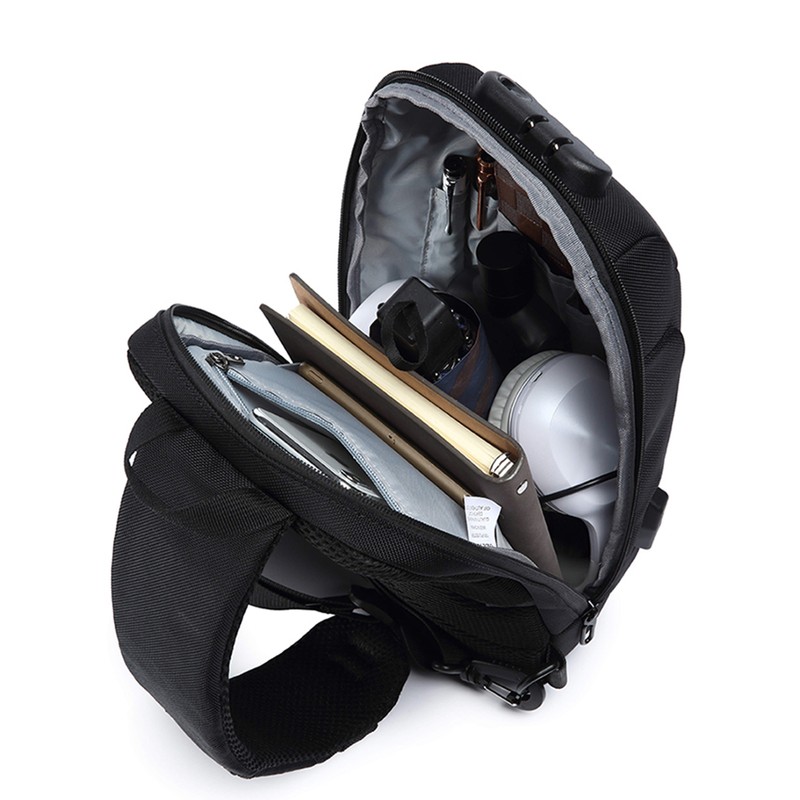 Anti Theft Sling Bag Travel Crossbody Sling Backpack Chest Bags
