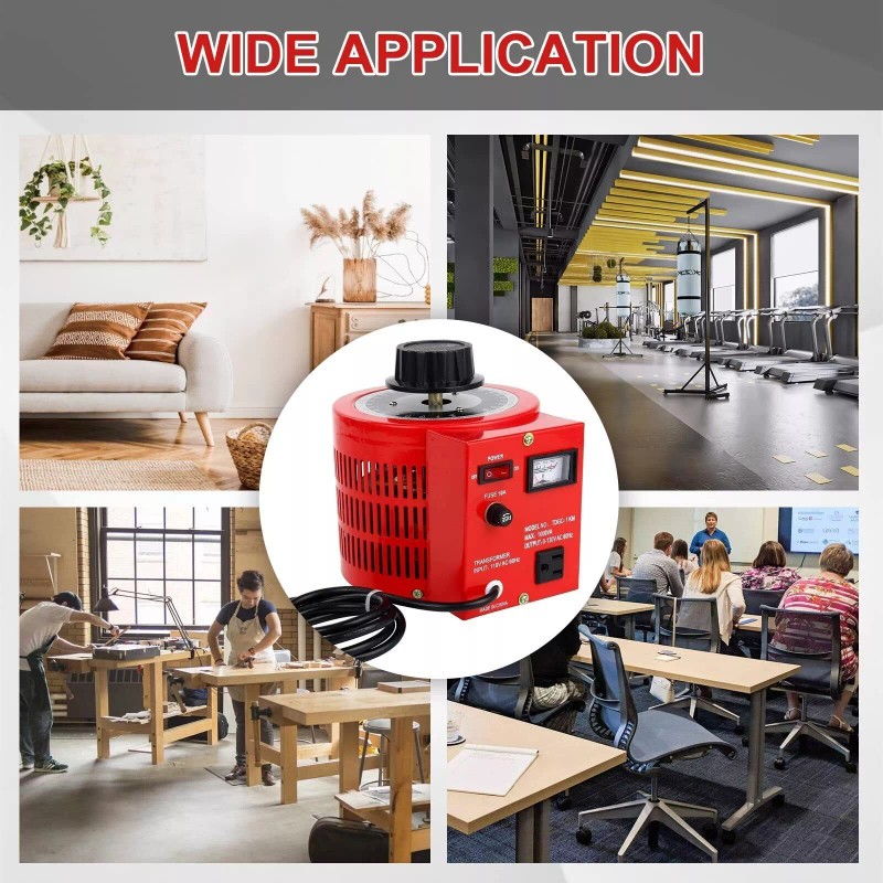 YaeCCC 5Amp Variac Variable Transformer AC Auto Voltage Regulator 500VA