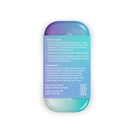 Welly Bandages - Biggie Face Savers, Hydrocolloid Acne Blemish Patch, Adhesive, Large Spot Shape for Chin, Nose, and Forehead, Clear - 8 ct