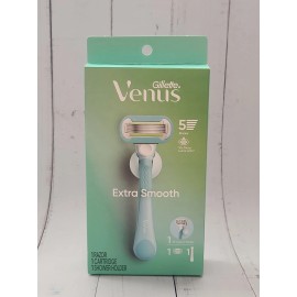Gillette Venus Extra Smooth Sensitive Razors, 5 Blades, 1 Razor 1 Cartridge