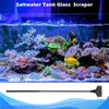 Pronetcus Aquarium Algae Scraper,Aquarium Glass Cleaner,Fish Tank Cleaner, Aquarium Scraper