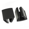 2pcs Golf Cart Fixing Clip Rubber Cart Front Windshield Clip