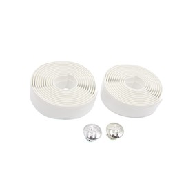 ACROPIX Foam Anti Slip Handlebar Tape Bar Grip Wrap for Road Bike Bicycle Cycling White - Pack of 2