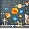 DECOWALL DS9-2007DE Solar System Planets Wall Sticker Space Wall Sticker