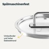 SILBERTHAL Pot Lid 16 cm Glass with Steam Vent and