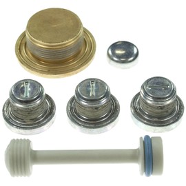 Melling Freeze Plug Kit, Complete Engine, Brass/Steel/Plastic, GM LS-Series, Kit
