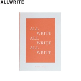 ALLWRITE 240p Blue Note Grid - Orange 1ea, PVC Cover:No