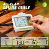 RAINPOINT Large Display Automatic Plant Waterer Indoor for Pot Plants