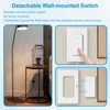 GreenCyle 4 Plug-in Light Switches with 1 Remote, Wireless Remote