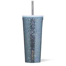 Corkcicle Cold Cup Insulated Tumbler with Lid and Straw, 24oz - Ice Breaker