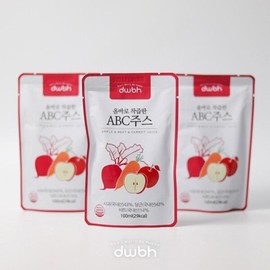 Hampyeong Cheonji Properly Squeezed ABC Juice (100ml x 30 packets for gift) (domestic) / 함평천지 올바로 착즙한 ABC 주스 (선물용100ml x 30포)(국내산)
