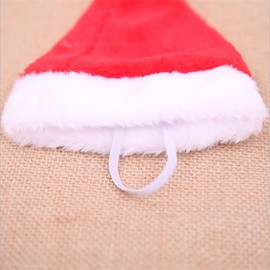 Pet Santa Hat for Dogs, Christmas Hats for Cats, Puppy Christmas Costume Decoration Accessories