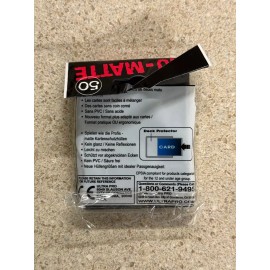 Ultra Pro Standard Pro-Matte Non-Glare Card Sleeves Black 50ct New