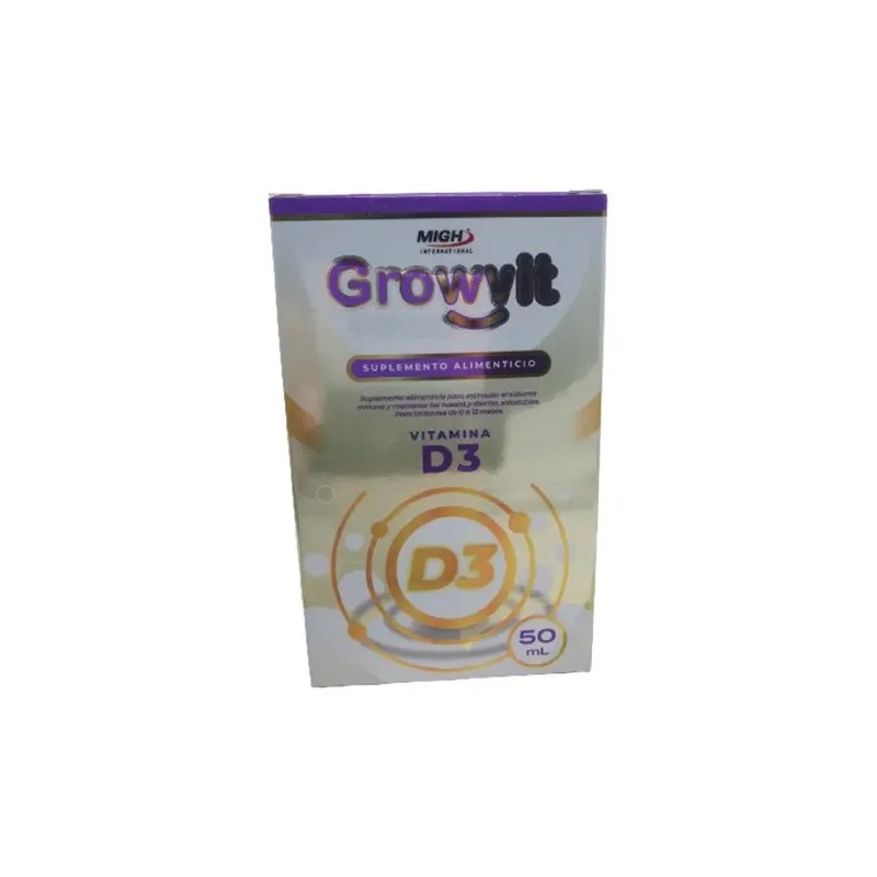 Growvit Multivitaminico Para Lactantes Vitamina D3 Sabor Natural