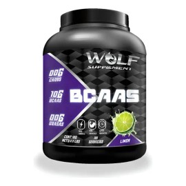 Aminoácidos Bcaas Wolf 1kg Pre Entreno 200 Serv Limón                                                                                                 