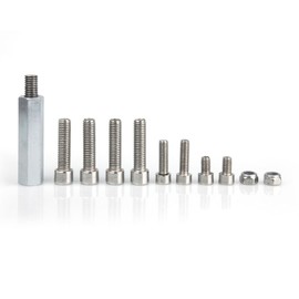 KTM 1290 Footrests SD Adapter Conversion Kit Black Construction