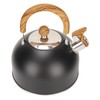 2.5L Stainless Steel Kettle Rustproof Prevent Scalding Whistling Teapot Tea