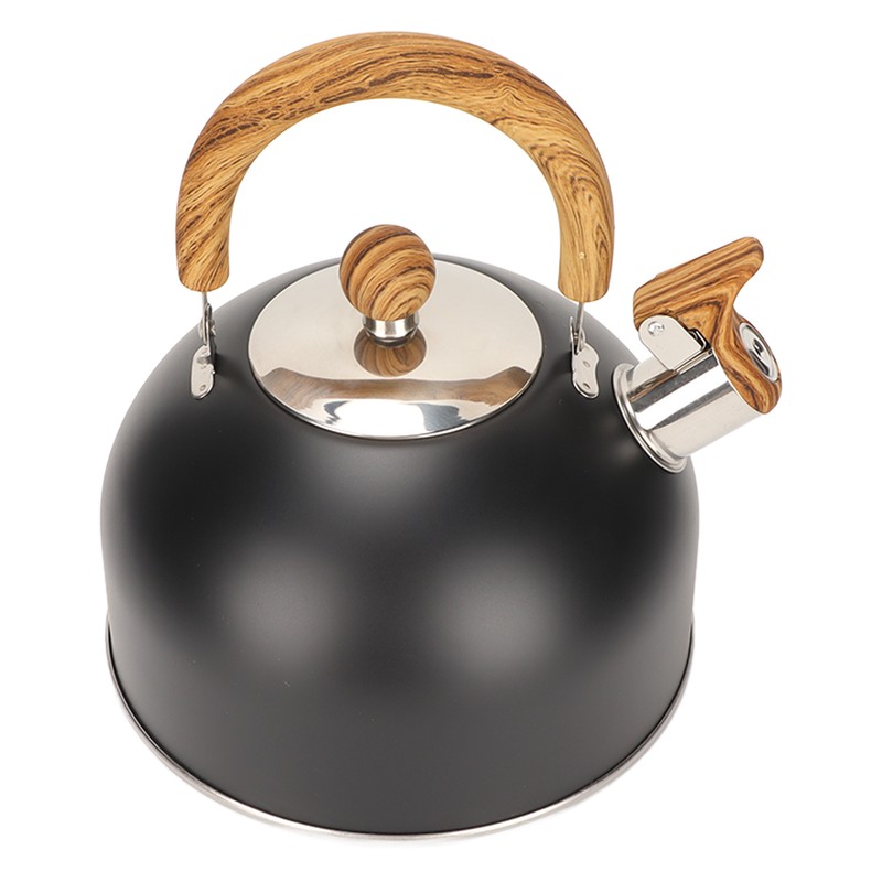 2.5L Stainless Steel Kettle Rustproof Prevent Scalding Whistling Teapot Tea