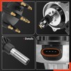 A-Premium Ignition Distributor with Cap and Rotor Compatible with Ford