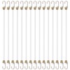 15 Pack Heavy Duty Bungee Cords with Hooks 10 Inch