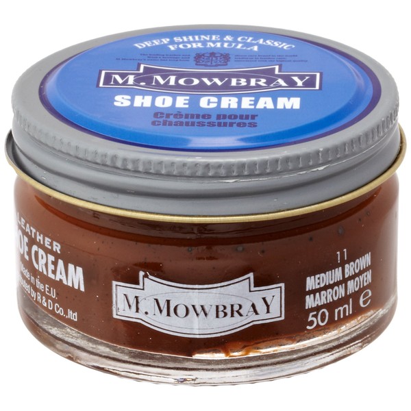 M.MOWBRAY 20241 Shoe Cream Jar - brown -
