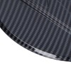 Fuel Tank Cover Trim Gas Cap Lid Carbon Fiber Style